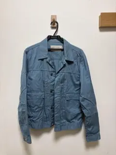 MAISON KITSUNÉ ブルゾン ブルー Lサイズのサムネイル