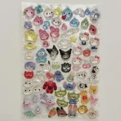 ボンボンドロップシールミニ　しずくちゃん　サンリオ　ディズニー　おすそ分けセット