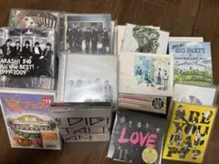 嵐CD、ライブDVDまとめ売り