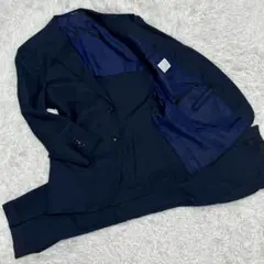 美品✨エディフィス レダアクティブ セットアップスーツ 46 紺 近年モデル