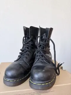 Dr.Martens スチールトゥ UK製 ブラック ヴィンテージ