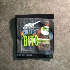 【CRESCOLABS】雙面印花短袖T恤 舊著 黑 TSM9