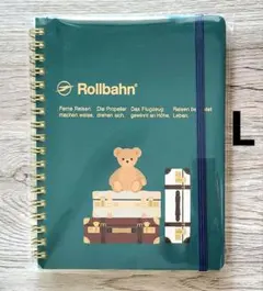 新品　ロルバーン　ポケット付きメモ　L　ペリープル　A　クマ　トランク
