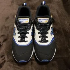 new balance 997H スニーカー 黒/青/白