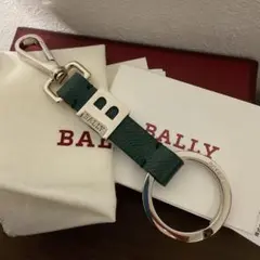 ☆開店セール☆ 新品未使用 美品 バリー レザー ロゴ キーリング