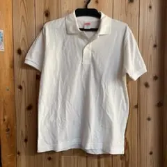United Athle ホワイトポロシャツ Lサイズ　メンズ　レディース