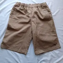 Mizuno ベージュ ハーフパンツ 2XL