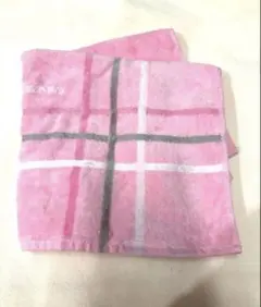 BURBERRYバーバリー　ハンドタオル34×34