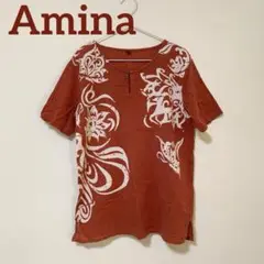 チャイハネ　Amina アミナ　インド綿トップス　Tシャツ