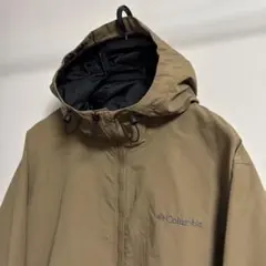 美品 Columbia コロンビア マウンテンパーカー L ベージュ キャメル