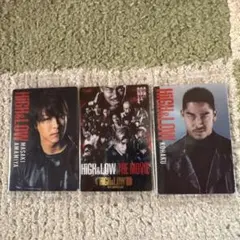 HiGH&LOW THE MOVIE カード3枚セット
