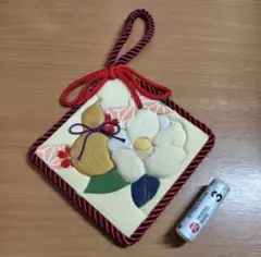 きめこみ壁掛けハンドメイド手芸品