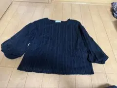 GREEN LABEL RELAXING 黒 長袖　カットソー