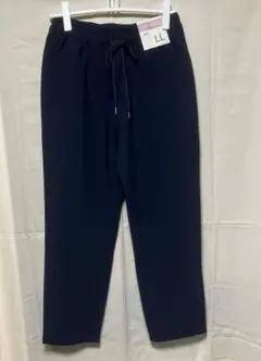 SHOO・LA・RUE (シューラルー) イージーテーパードパンツ ネイビーLL