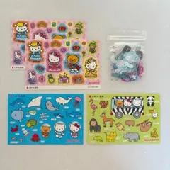 ハローキティ シナモロール ステッカーセット　サンリオシール　シナモンこぎみゅん