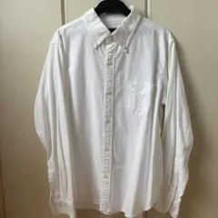 Pherrow's ボタンダウンシャツ Ｍsize ホワイト　中古のサムネイル