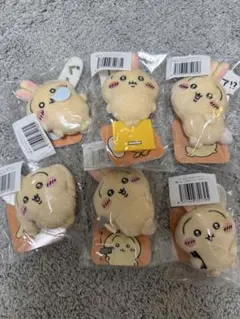 ちいかわ　うさぎだらけくじE賞　6点セット