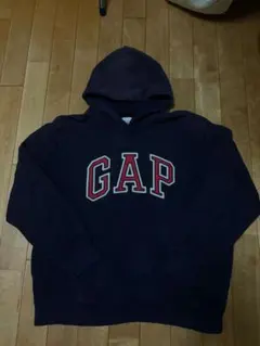 GAP ギャップ ロゴ パーカー ネイビー