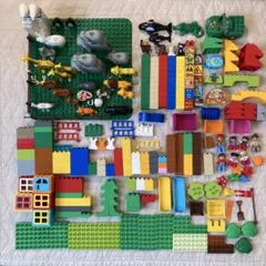 LEGO デュプロ　基礎板付き　まとめ売り　バラ✖️