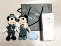 SSコロンビアジュビリーガラセット　ぬいば、グラス、ショッパー、フライヤー 東京ディズニーシー 25周年 S.S.コロンビア ぬいバ グラスセット