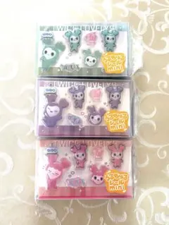 TWICE LOVELYS うるちゅるシールmini 3種セット ミサモ
