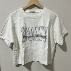 RETRO GIRL ロゴTシャツ ホワイト F
