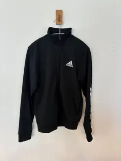 adidas ブラック ジャージ 160/84A