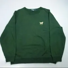 新品 XL オサムグッズ ドッグ 犬 スウェット トレーナー 長袖 緑 グリーン 新品 XL オサムグッズ ドッグ 犬 スウェット トレーナー 長袖 緑