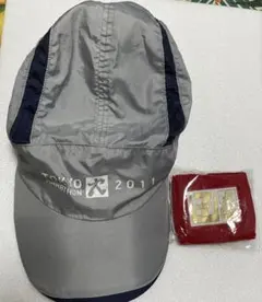 東京マラソン 2011 キャップ＆リストバンド セット