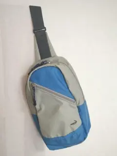 ボディバッグ　グレー/青　ブランド:クロコダイルのサムネイル