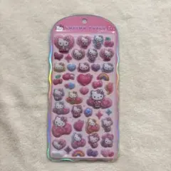 ハローキティ コットンパフィ　立体シール