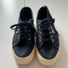 スペルガ　厚底　ネイビー　レディース　36 中古　us6 SUPERGA　人気