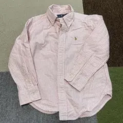 ポロ　サイズ110 ピンク　長袖シャツ　春服