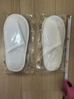 キッズ　使い捨て　スリッパ　2足