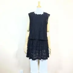 インゲボルグ　ノースリーブブラウス＆ショート丈ワンピース(チュニック)のセット
