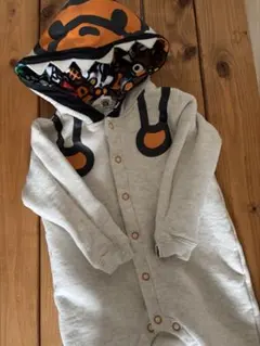 BAPE KIDS 迷彩柄 ロンパース 80㎝ - メルカリ