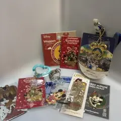ディズニー　キャラクター　クリスマス　グッズ　セット
