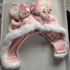 上海ディズニー】 ファンキャップ ミニーちゃん - メルカリ