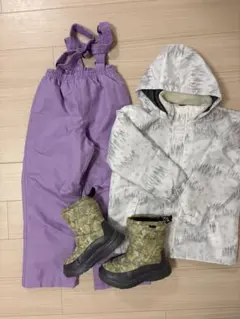 子ども用スキーウェアセット