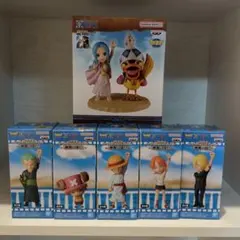 ONE PIECE ワンピース　ワーコレ　フィギュア　仲間の印だ！　6点セット