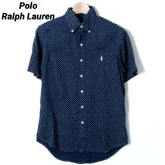 Polo ポロ ラルフローレン リネン 半袖 シャツ ペイズリー柄 美品のサムネイル