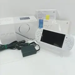 3m1441g1r PSP ソニー PSP-3000 PW 箱説付 ホワイト