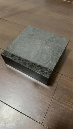 美品】天然黒御影石 山西黒 385×350×30 オーディオボード 2枚セット