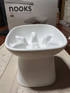 nooks Angled Ceramic Slow Feed Pet Bowlのサムネイル
