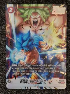 イ*ソ様 ドラゴンボールフュージョンワールド　孫悟空:BR/ベジータ:BR パラ