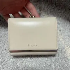 Paul Smith 三つ折り財布 がま口 ホワイトのサムネイル