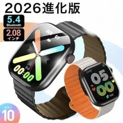 ベ*ィ様 スマートウォッチ　2.08インチ超大画面＆Bluetooth5.4 i