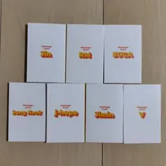 BTS Butter メッセージカード コンプセット