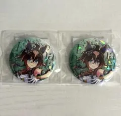ウマ娘 公式ホログラム缶バッジ 5th Anniversary エピファネイア