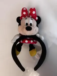 ミニーマウス ぬいぐるみカチューシャ